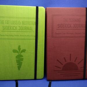Habit Nest Fat Loss & Nutrition and Morning Sidekick Journals